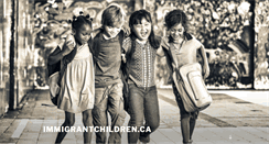 Desktop Screenshot of immigrantchildren.ca